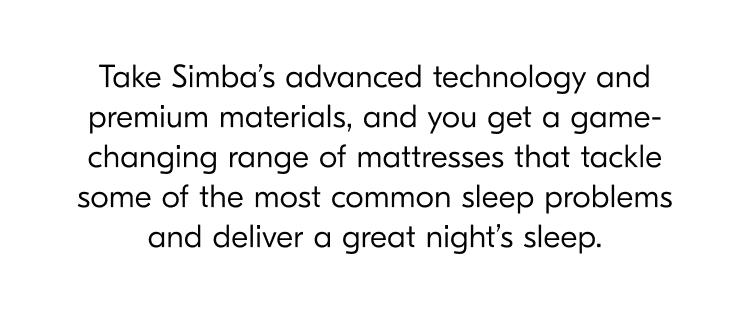 Simba Mattress